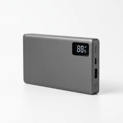 Graphite power bank with a display
